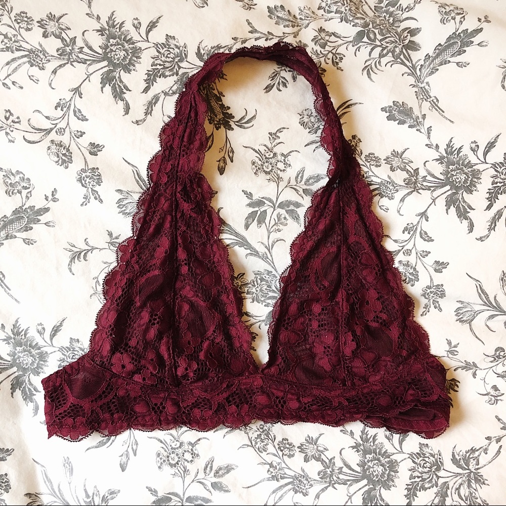 Lace Halter Bralette